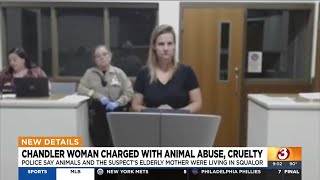 Chandler woman appears in court after 55 dogs rescued, others in freezer, police say