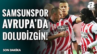 Samsunspor Avrupada Durdurulamıyor Samsunspor Dinamo Kievi Üç Le Yıktı