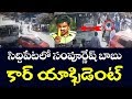 Sampoornesh Babu Car Accident CCTV Visuals - Siddipet