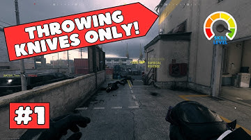 MW3 Throwing Knives Only! (Montage) Part One!