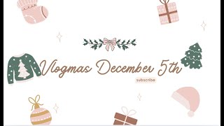 KnittaCass Creates Vlogmas December 4th