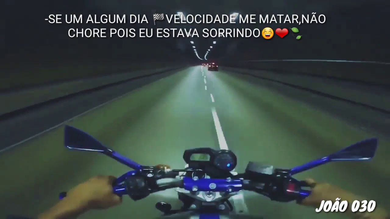 Vídeo de moto para status