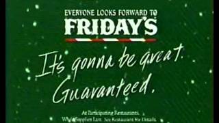 1994 Tgi Fridays Christmas Ad