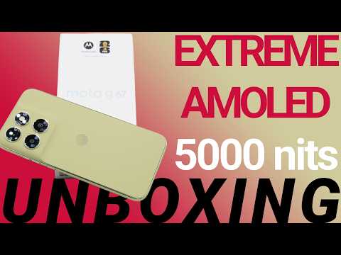 Motorola Moto G67 UNBOXING & Hands On, Brightest BUDGET Smartphone of 2026! PANTONE Nile Colour, UK!