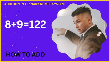 How to add IN base three (Ternary number system )