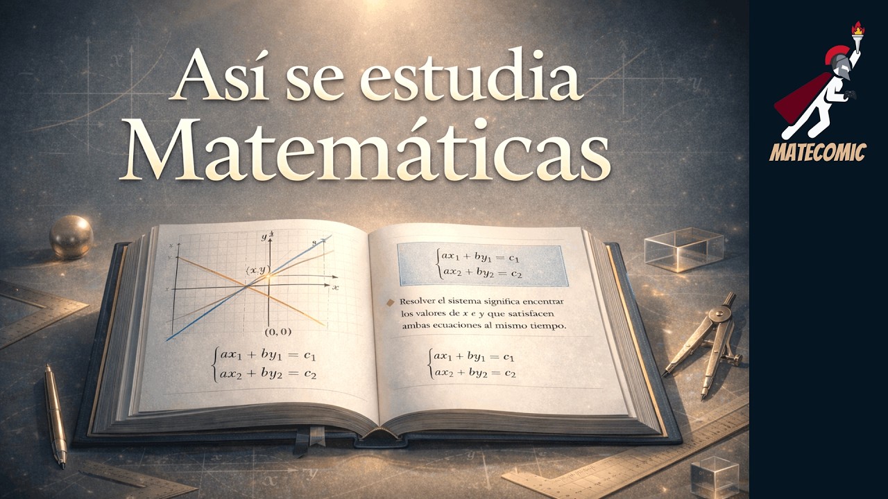 Cómo estudiar Matemáticas: el método que sí funciona (con IA)