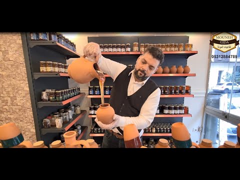 جديدنا ابريق فخار صحي لشرب الماء و عسل الجرة الحر الصيد من نحل بري عسل الفاتح اسطنبول غذائيات المونة