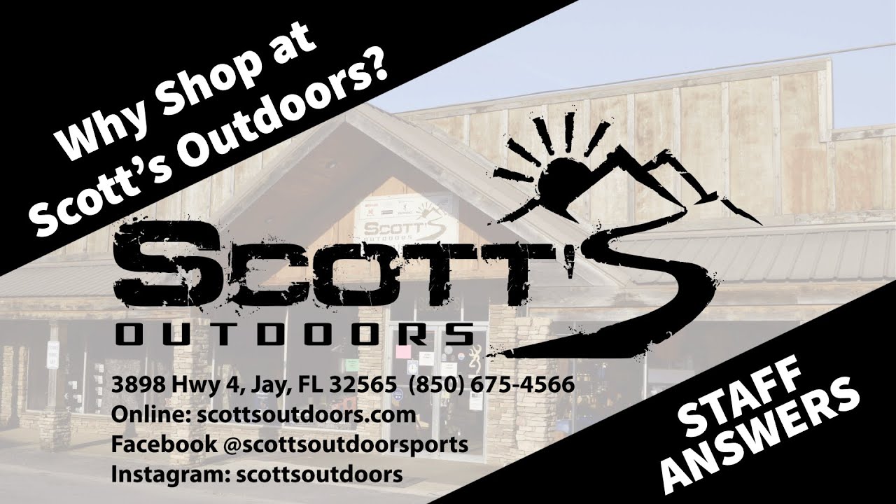 Why Shop at Scotts Outdoors - YouTube