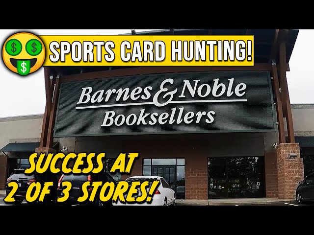 Sports Card Hunting Rare Find + Hitting the Barnes & Noble Restock! - YouTube Sports Card Hunting Rare Find + Hitting the Barnes & Noble Restock! - YouTube