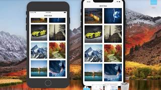 Swift 4.2 | Xcode 10 :- create a responsive collection view and passing random image in iOS Profile