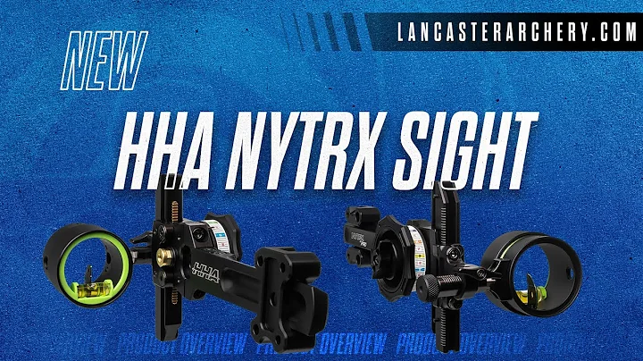 HHA Nytrx Sight: First Axis Adjustment, Removable Indicators, More Vertical Scope Positioning!