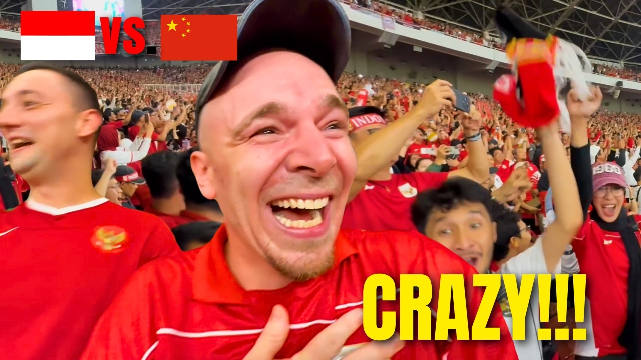 CRAZY! Indonesia vs. China World Cup Qualifier Game!