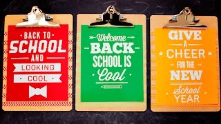 Back to School Printable Decor Tutorial (FREE printable)