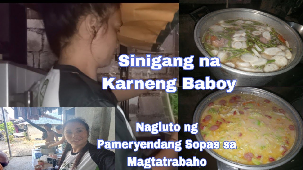 Nag Patulong si Ate Liza sakin Pagluluto ng Meryenda at Ulam sa Tanghalian 