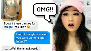 Reacting To The Funniest Cheating Text Fails!