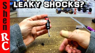 Stop Leaky RC shocks quick fix