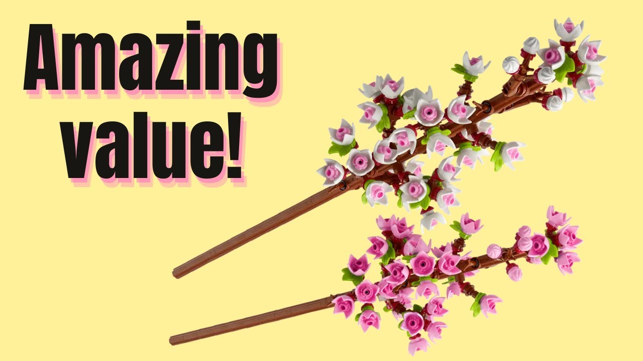 Upcoming Lego: Cherry Blossoms (40725) - YouTube