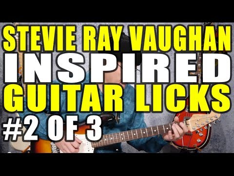 SRV Guitar Licks: Open E Hammer-Ons & Pull-Offs (Part 2)