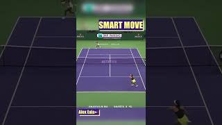 Smart Move Alex Eala #tennis #alexeala #sports #trendingshorts #highlights #tennisplayer #viralreels
