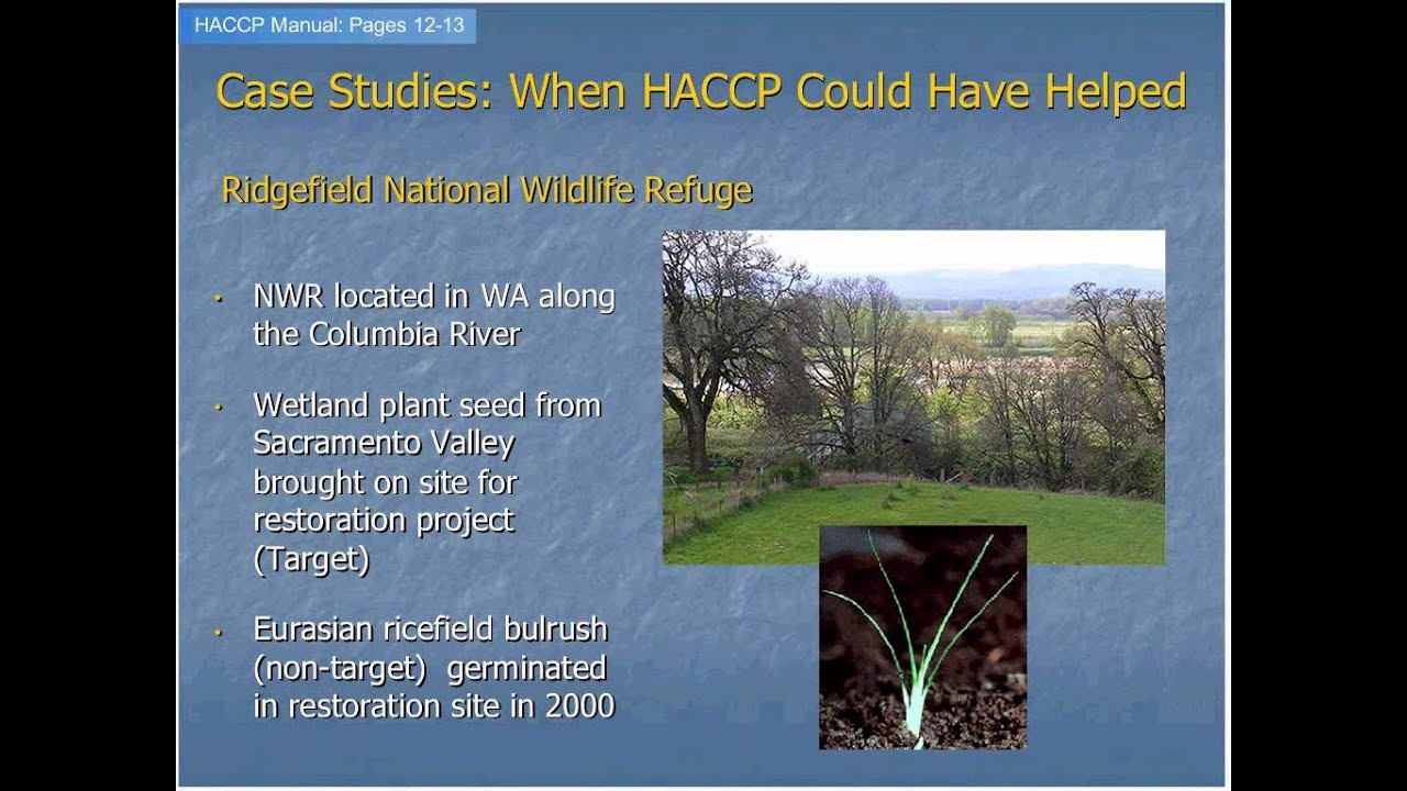 Hazard Analysis and Critical Control Point Planning (HACCP) for Water Quality Monitors