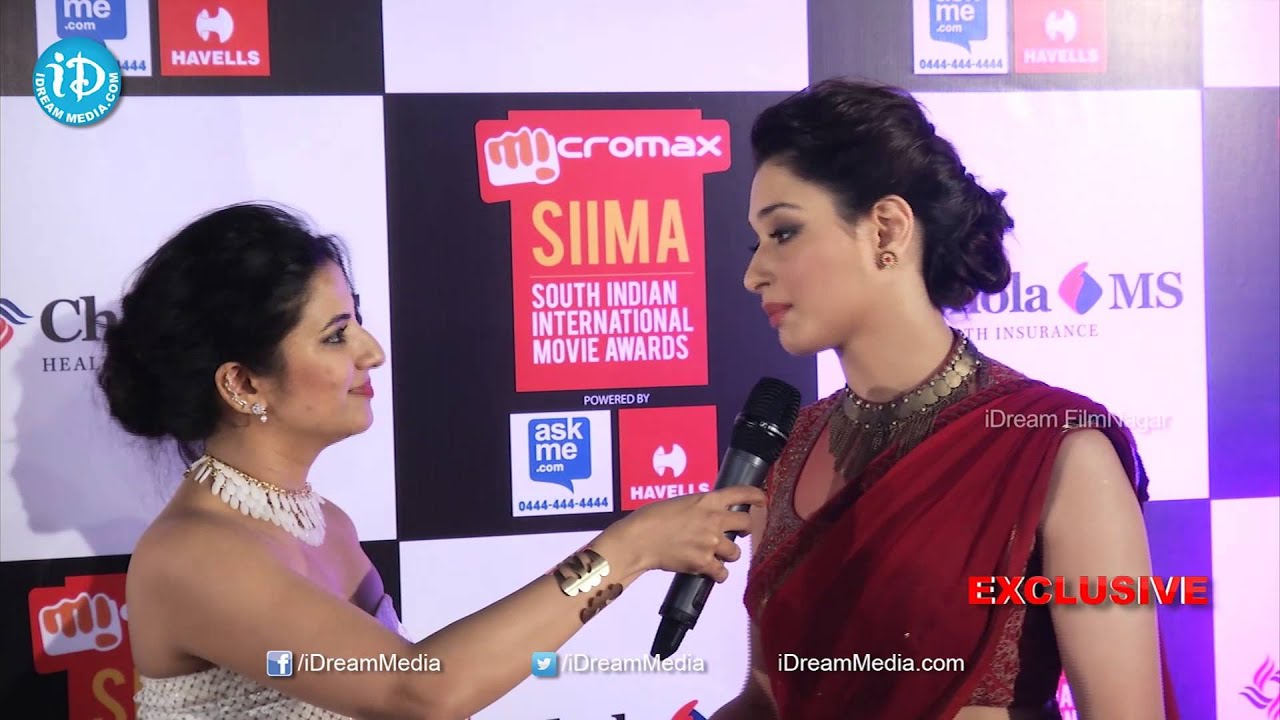 Movies are Made for People - Tamannaah Bhatia @ SIIMA 2014, Malaysia