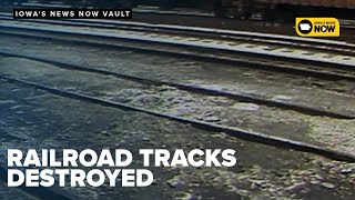 Acid Spill Destroys Train Tracks in CR | The Iowa's News Now Vault - 1985