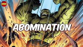 Who is Marvel's Abomination? Stronger than The Hulk?! 🤯
