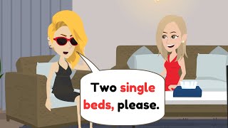 At the Hotel Taking Reservations - Confirmations