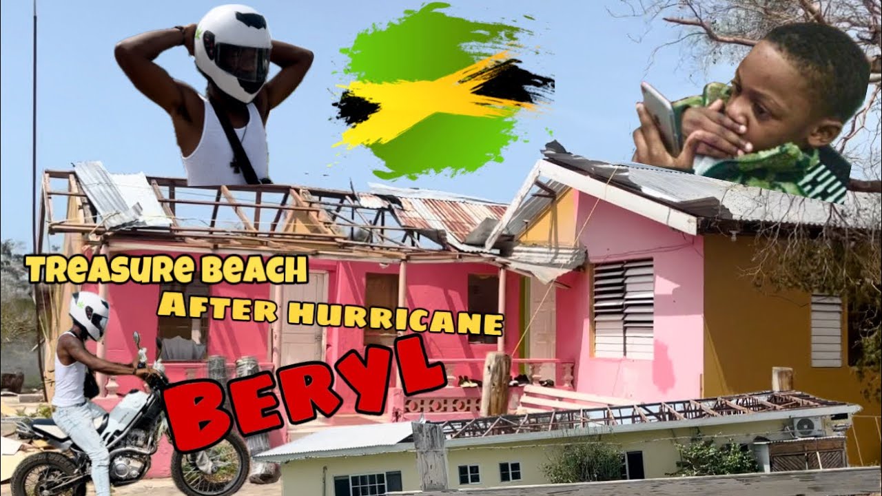 Hurricane Beryl Aftermath| Houses DESTROYED, In Treasure Beach St ...