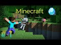 I find diamonds in Minecraft new survival series part-1|| best adventure game 2025|