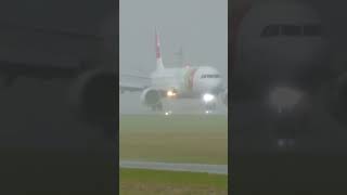 Close Call... Stormy Landing