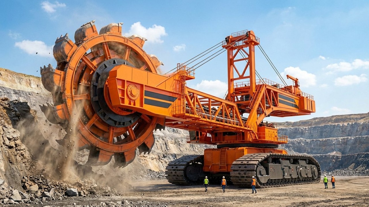 Stroje NEJVÍC ABSURDNĚ OBROVSKÉ, které Vypadají jako z Jiné Planety