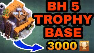 Best Bh5 Base Coc Builder Hall 5 Trophy Base Bh5 Trophy Base
