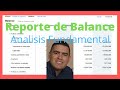 REPORTE DE BALANCE-ANALISIS FUNDAMENTAL