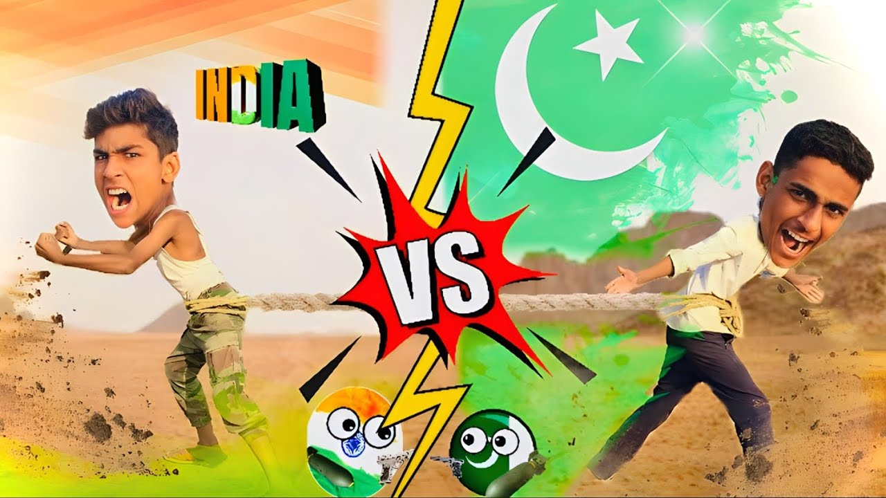INDIA vs PAKISTANI | ROPE PULLING CHALLENGE - YouTube