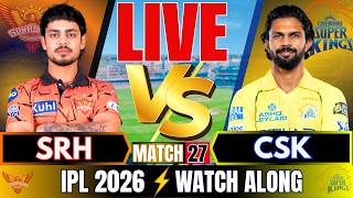 🔴IPL LIVE: SRH vs CSK Live match Score | IPL 2026 Match Today | HYDERABAD vs CHENNAI Live match #ipl screenshot 5