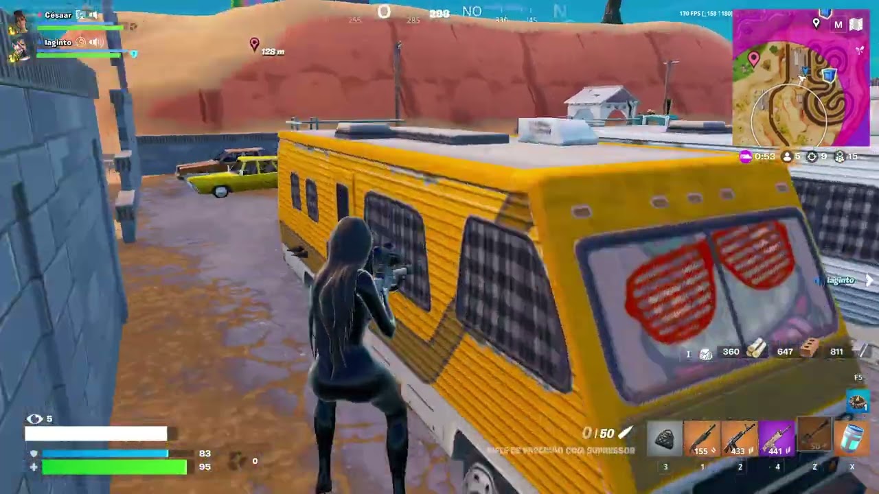 Pedacinho Win Fortnite