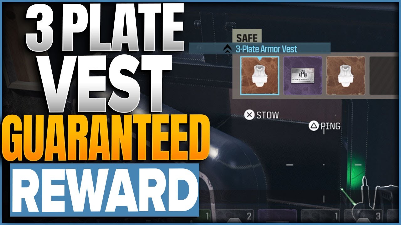 Cod Armour GUARANTEED 3 Plate Armor Vest EVERY TIME In COD Modern Warfare 3 ...