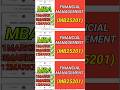 Financial Management(MB25201)#mb25201 #financialmanagement #finance #mba #regulation2025 #r2025