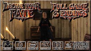 Granny is not pleased with you - Decide Your Fate - Full Game | All 3 endings | 4K | 60fps