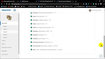 Linux Server Management || Week 1-5 Solution || Coursera