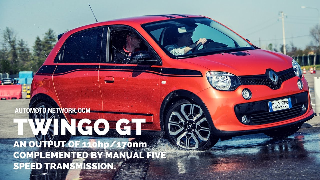 17 Renault Twingo Gt Test Driving Beauty Shots Youtube