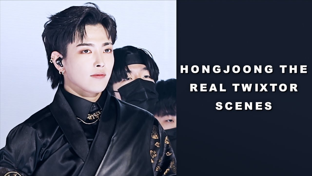 Kim Hongjoong The Real twixtor scenes [4K]