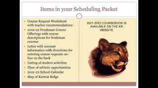 Kenton Ridge 2025 Orientation