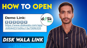 How to open diskwala link | how to open diskwala link without app