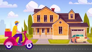 Explainer video | Food Delivery Video | After Effects