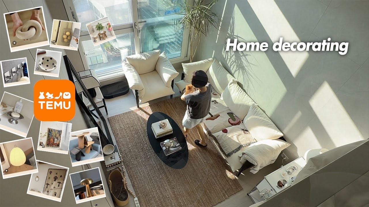 vlog_테무템으로 집꾸미기_ 테무깡 하울_테무바다에서 보석찾기 TEMU Haul and Unboxing