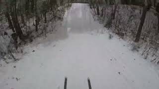 Extreme Speed!! Huge Hills! XC Skate Skiing at its Finest! “Yellow Trail” Superior Municipal Forest
