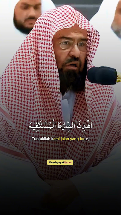 surah al Fatihah merdu syeikh Abdulrahman as sudais #onedayayatquran #quran