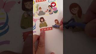 Journal Bercerita - Day in My Life di hari minggu | Journaling | Kawai Sticker | Ide Journal